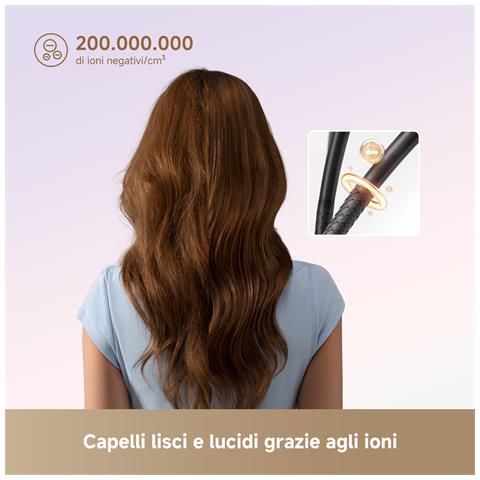 Dreame Mini Flow, 100000 Giri/min, 70 m/s, 58 dB, Rosa, 1,8 m, 1200 W - Foto 2