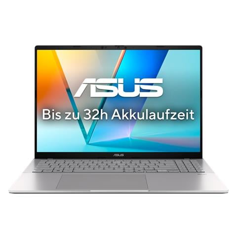 Vivobook S16 S3607QA-PL011W Copilot+ PC Snapdragon X1-26-100 Computer portatile 40,6 cm (16") WQXGA 16 GB LPDDR5x-SDRAM 1 TB SSD Wi-Fi 6E (802.11ax) Windows 11 Home Tedesco Argento - Foto 1