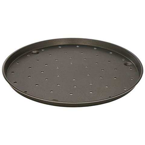 67836 - Teglia per pizza in alluminio forata 36 cm - Nera - Foto 1