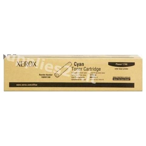 106R01160 Toner Originale Ciano per Xerox Phaser 7760 Capacità 25000 Pagine - Foto 2