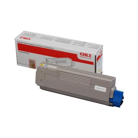 Cartuccia Toner Oki Originale C610 Giallo 6000 Pagine 44315305 - Foto 2