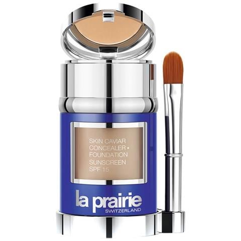 La Praire Skin Caviar Concealer Foundation - Fondotinta Spf15 Golden Beige 30ml - Foto 1