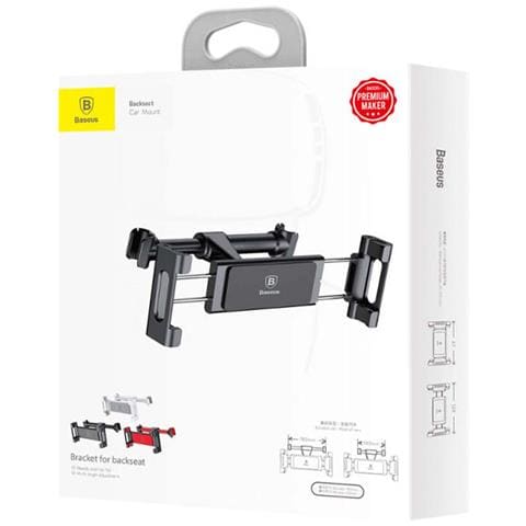 Supporto Per Auto Per Smartphone E Tablet Da 4"" A 12,9"" Con Fissaggio Al Poggiatesta, Nero - Foto 14