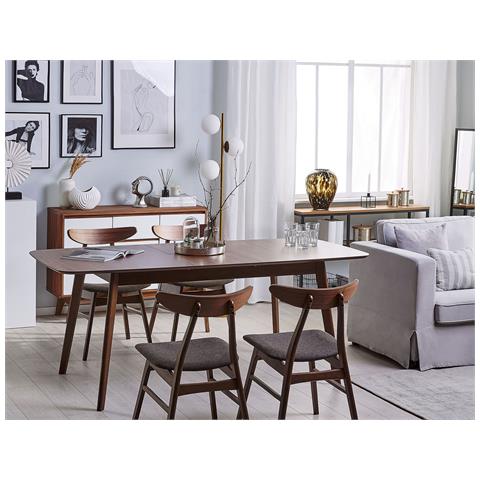 Tavolo Da Pranzo Rettangolare Estendibile 150x90cm Madox - Foto 38