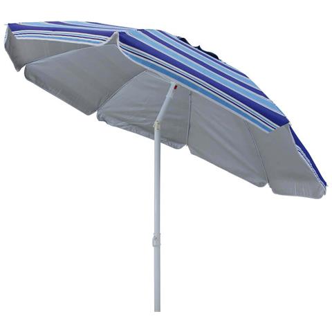Ombrellone Da Spiaggia Poliestere Uv M - Foto 1