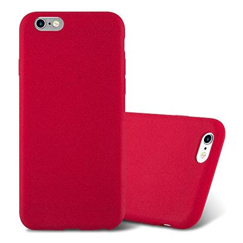 Custodia Compatibile Con Apple Iphone 6 / Iphone 6s In Frost Rosso - Coperchio Protettivo In Silicone Tpu Flessibile - Foto 1