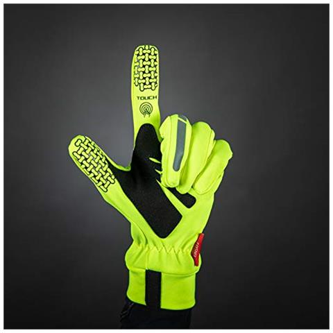 Thermofleece Waterpro, Guanti Uomo, Neon Yellow, S - Foto 2