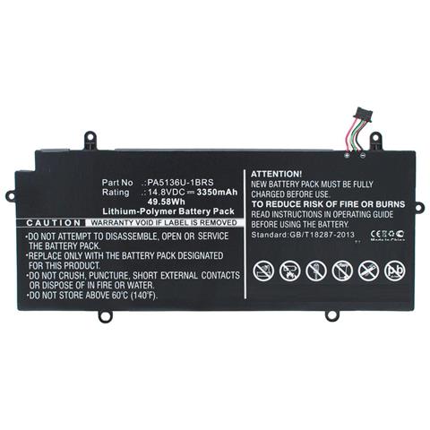 Coreparts Mbxto-ba0025 Ricambio Per Laptop Batteria (laptop Battery For Toshiba - 50wh Li-pol 14.8v 3350mah - Black, 50w - Foto 2