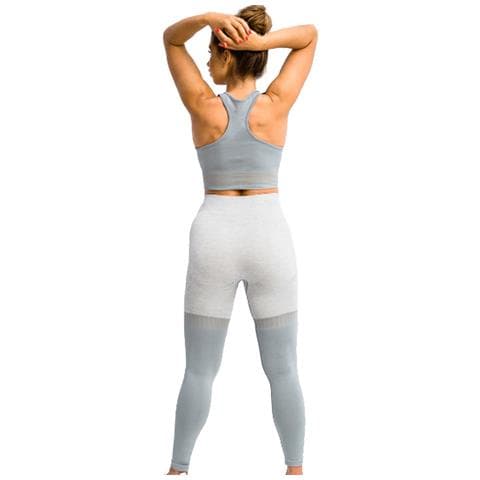 Leggins Stripes, Donna, Grigio, Ghette, Numero: M Eu - Foto 3