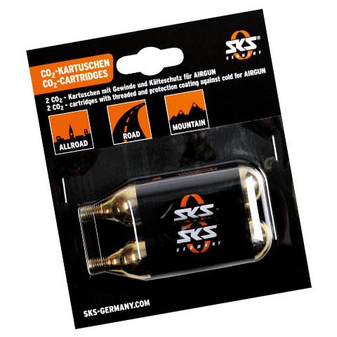 Cartucce CO2 Sostitutive per Airgun Filettato 16 g 2 Pezzi - Foto 1