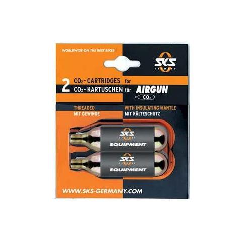 Cartucce CO2 Sostitutive per Airgun Filettato 16 g 2 Pezzi - Foto 2