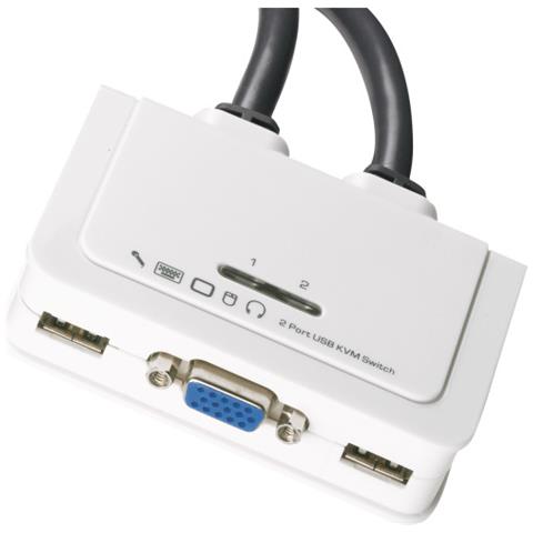 EB977 Bianco switch per keyboard-video-mouse (kvm) - Foto 1