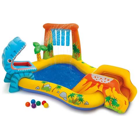 Piscina Gonfiabile Dinosaur Play Center 249x191x109 Cm 57444np - Foto 2