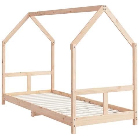 Giroletto Per Bambini 80x200 Cm In Legno Massello Di Pino - Foto 3