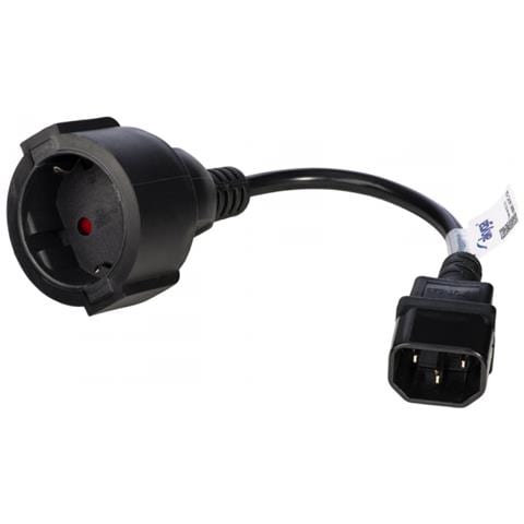 AK-PC-10A cavo di alimentazione Nero 0,15 m CEE7/4 - Foto 2