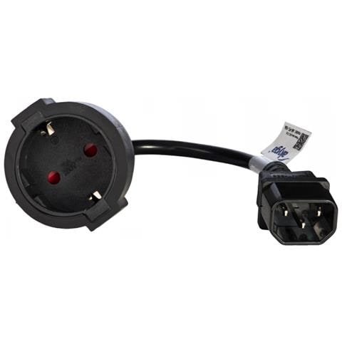 AK-PC-10A cavo di alimentazione Nero 0,15 m CEE7/4 - Foto 3