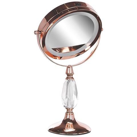 Specchio Per Make-up Led Maury Oro Rosa - Foto 8