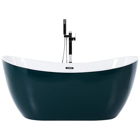 Vasca Da Bagno Freestanding Antigua 170 X 77 Cm Foglia Di Tè - Foto 2