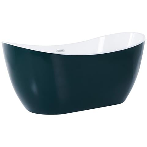 Vasca Da Bagno Freestanding Antigua 170 X 77 Cm Foglia Di Tè - Foto 6