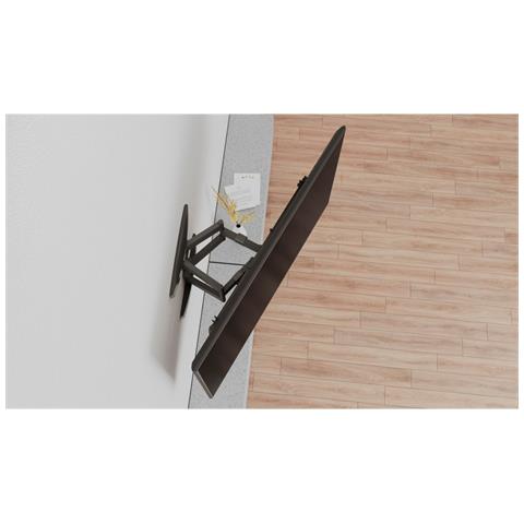 Hama 00220839 Supporto TV a parete 3,05 m (120") Nero, Bianco - Foto 2