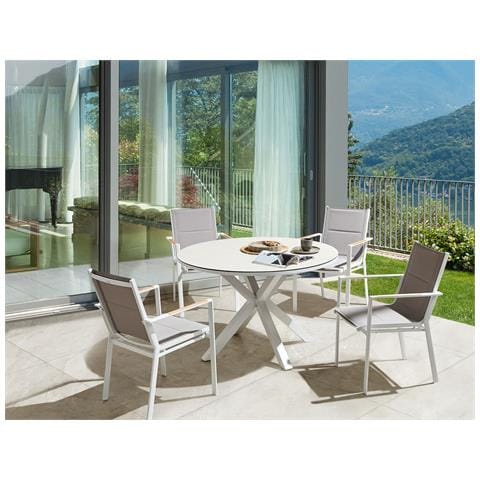 Set Da Pranzo Metallo Grigio Maletto / Busseto - Foto 1