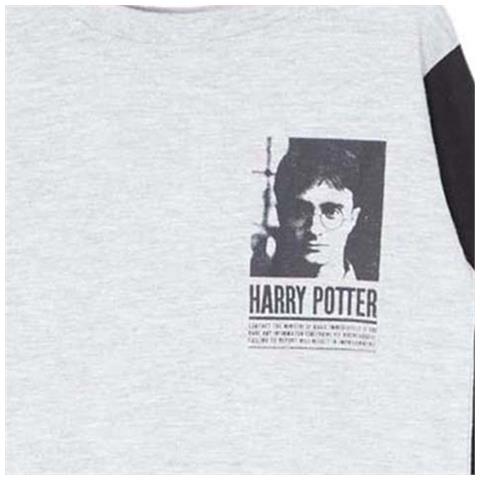 T-shirt hp21-0879a gris-4a Ragazzo - Foto 2