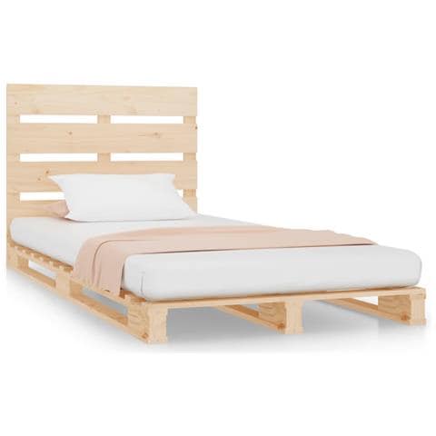 Giroletto 90x190 Cm Single In Legno Massello Di Pino - Foto 1