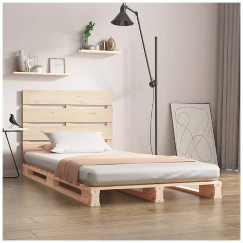 Giroletto 90x190 Cm Single In Legno Massello Di Pino - Foto 8