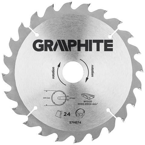 Lama Per Sega, Widia, 200 X 30 Mm, 24 Denti - Foto 1