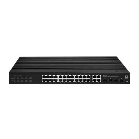 Igs-2128 Switch Di Rete Gestito L2 Gigabit Ethernet (10/100/1000) Nero - Foto 1