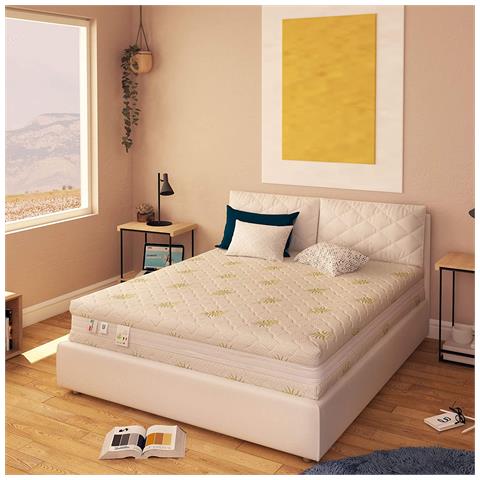 Materasso Memory Foam 4 Strati Alto 23 cm Super Top Matrimoniale misura 180x190 cm - Foto 1