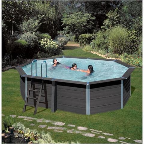 Piscina Composita Avantgarde 524 X 386 X 124 Cm Led Ovale - Foto 1