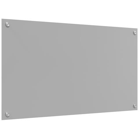 Cucina Backsplash Grigio chiaro 90x50x0.6 cm Vetro temperato - Foto 1