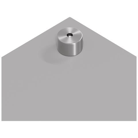 Cucina Backsplash Grigio chiaro 90x50x0.6 cm Vetro temperato - Foto 9
