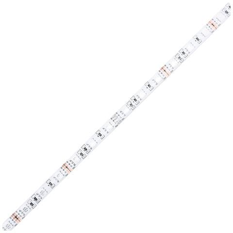 Tavolino da Salotto con LED Infinity Bianco 116x69x40 cm - Foto 9