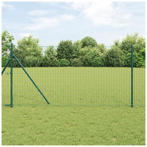 Recinzione Euro Verde 1,4x10 m Acciaio - Foto 2