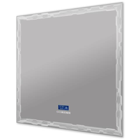 Specchio Illuminazione Led Con Casse Bluethooth Made In Italy 45063 - Foto 1