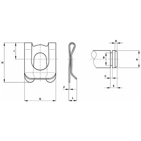 Molla Per Perno Ø 12mm L= 5,0mm Confezione Da 25 Pezzi - Foto 2
