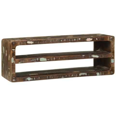 Mobile TV 100x32x36 cm Legno massello di recupero - Foto 2