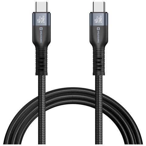 Cavo Thunderbolt 4.0 Da 5a Trasferimento Usb-c A Usb-c 150 Cm 240w, Nero - Foto 5