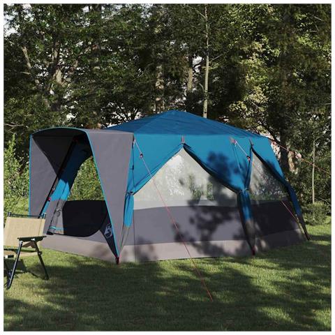 Tenda Capanna con tetto Blu 400 x 350 x 212 cm - Foto 2