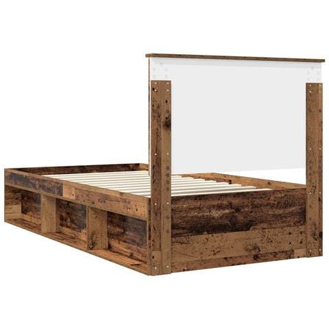 Struttura del letto Legno vecchio 100 x 200 cm Pino massello - Foto 9