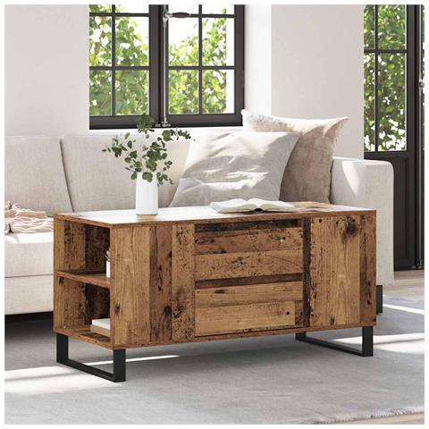 Tavolino da salotto Legno vecchio 102 x 44,5 x 50 cm - Foto 2