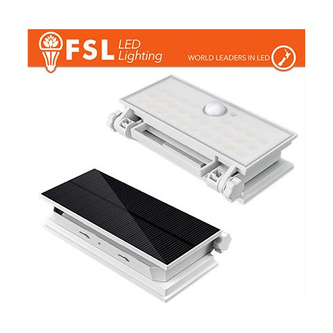 Faro da esterno solare con sensore di movimento 60W (6 led) - Bianco - Foto 2