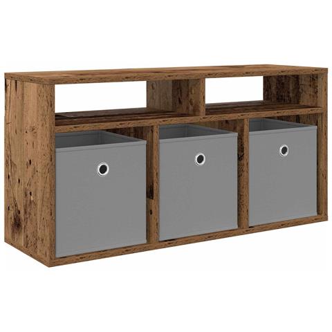 Lowboard con cassetto Legno vecchio 87 x 27,5 x 43 cm - Foto 1