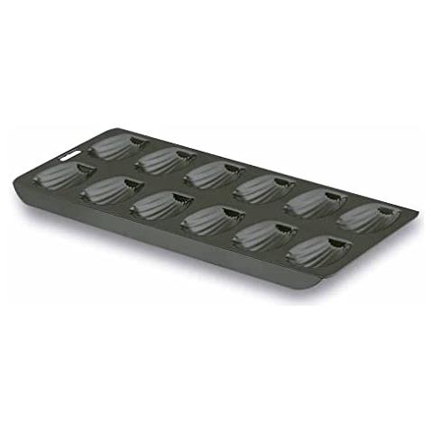 68000 - Teglia per muffin antiaderente a 12 cavità - Nera - Foto 1