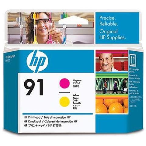 Testina di stampa HP 91, magenta e giallo - Foto 4