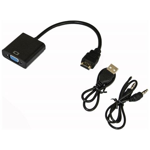 Adat. Hdmi Mas A Vga Femm 3,5mm Usb - Foto 1