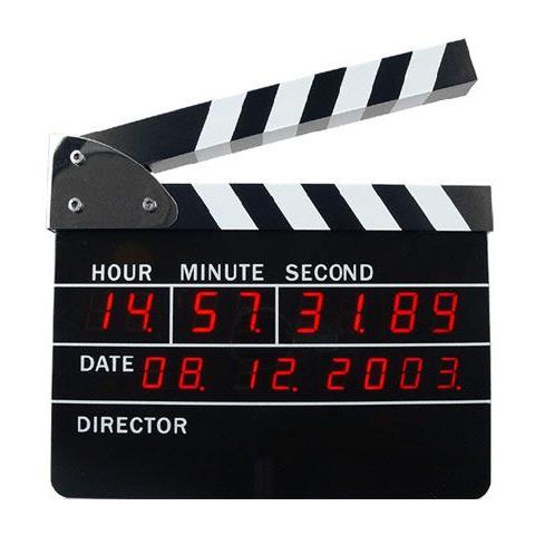 Orologio Sveglia Digitale Ciack Cinematografico I2500163 - Foto 1