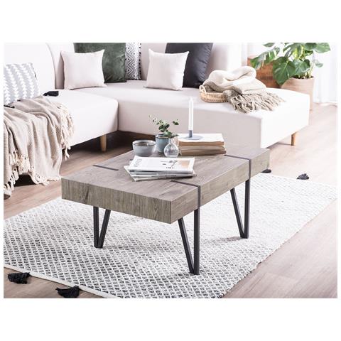 Tavolino Colore Legno Scuro Adena - Foto 18